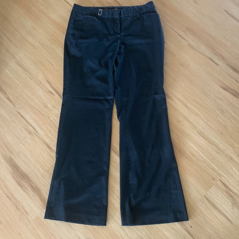 Express Editor Black Wide Leg Pants